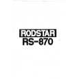 ROADSTAR RS870 Manual de Servicio