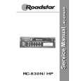 ROADSTAR RC830N Manual de Servicio