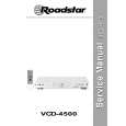 ROADSTAR VCD4500 Manual de Servicio