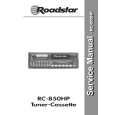 ROADSTAR RC850HP Manual de Servicio