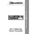 ROADSTAR RC730N Manual de Servicio