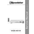 ROADSTAR VCD4510 Manual de Servicio