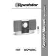 ROADSTAR HIF8598RC Manual de Servicio