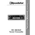 ROADSTAR RC883LD Manual de Servicio