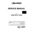 ROADSTAR VCR7272 Manual de Servicio