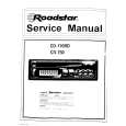 ROADSTAR CD750 Manual de Servicio
