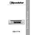 ROADSTAR CD774 Manual de Servicio