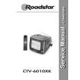 ROADSTAR CTV6010XK Manual de Servicio